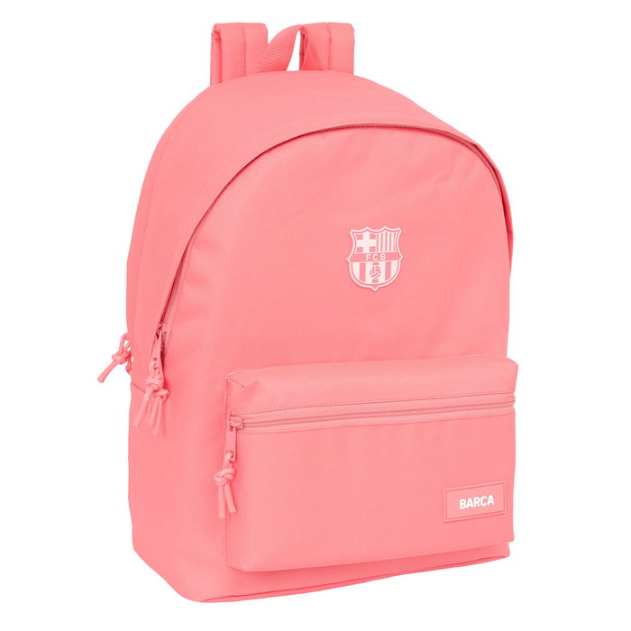 Safta Mochila Doble para Portátil 15,6 pulg. F.C. Barcelona Chica Coral