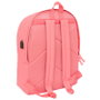 Safta Mochila Doble para Portátil 15,6 pulg. F.C. Barcelona Chica Coral