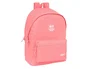 Safta Mochila Doble para Portátil 15,6 pulg. F.C. Barcelona Chica Coral