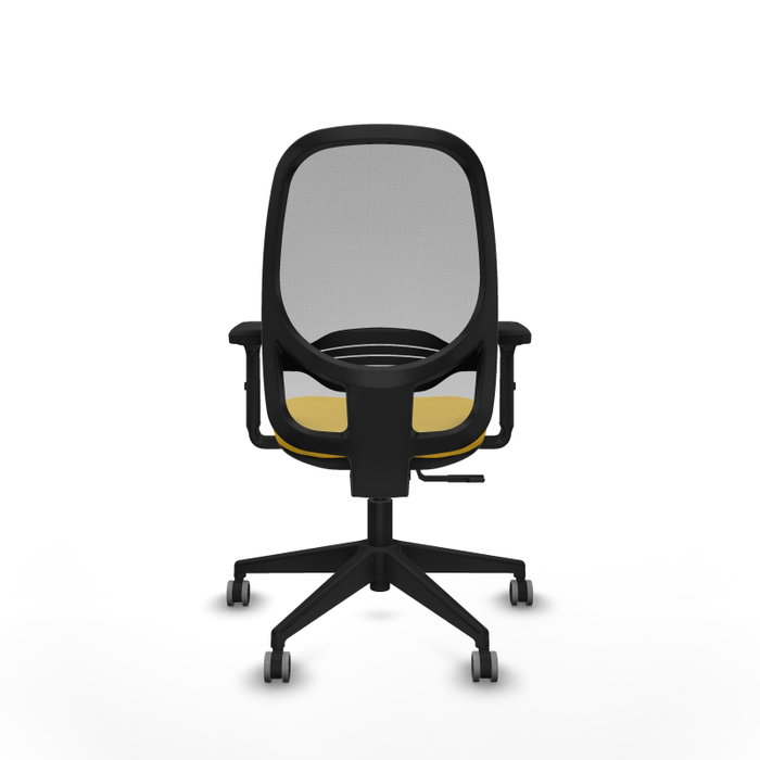 PIQUERAS Y CRESPO Silla de oficina Cilanco con mecanismo Sincro, Amarillo y Gris PIQUERAS Y CRESPO Silla de oficina Cilanco con mecanismo Sincro, Amarillo y Gris