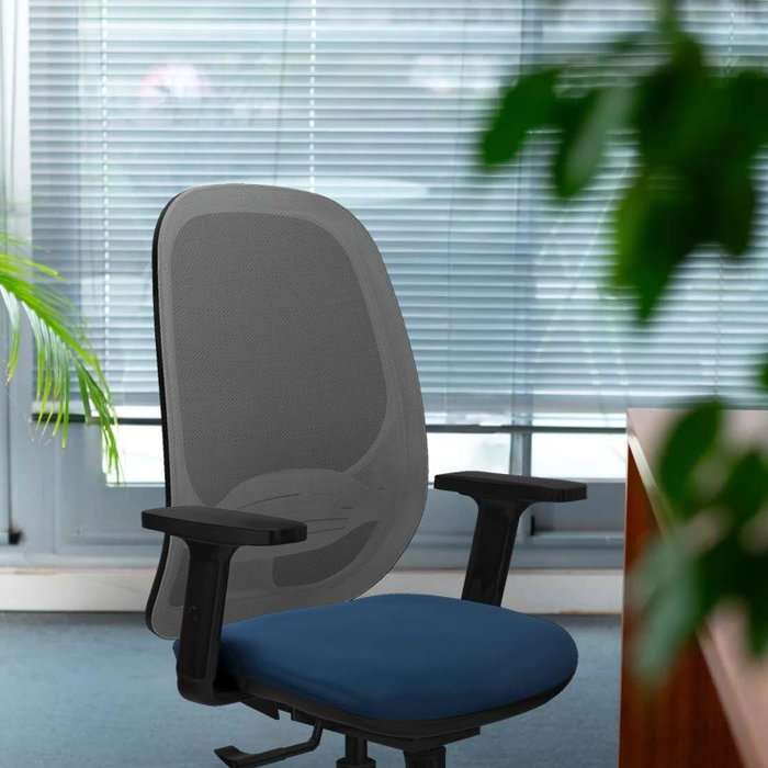 PIQUERAS Y CRESPO Silla de oficina Cilanco con mecanismo Sincro, Amarillo y Gris PIQUERAS Y CRESPO Silla de oficina Cilanco con mecanismo Sincro, Amarillo y Gris