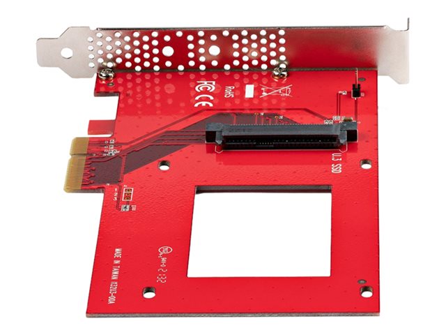 StarTech.com Adaptador Tarjeta U.3 a PCIe 4.0 x4 - PEX4SFF8639U3 - Para SSD NVMe 2.5", TAA Compliant