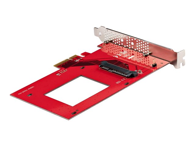 StarTech.com Adaptador Tarjeta U.3 a PCIe 4.0 x4 - PEX4SFF8639U3 - Para SSD NVMe 2.5", TAA Compliant
