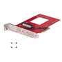 StarTech.com Adaptador U.3 a PCIe 4.0 x4 para SSD NVMe de 2,5 pulg. SFF-TA-1001