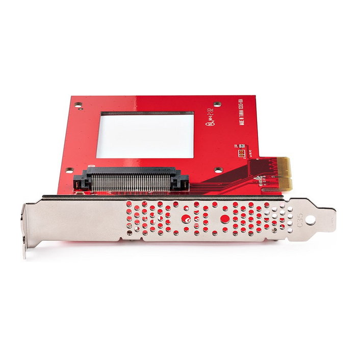 StarTech.com Adaptador U.3 a PCIe 4.0 x4 para SSD NVMe de 2,5 pulg. SFF-TA-1001 StarTech.com Adaptador U.3 a PCIe 4.0 x4 para SSD NVMe de 2,5 pulg. SFF-TA-1001