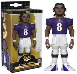 Funko POP! Gold NFL: Ravens - Lamar Jackson Chase Limited Edition
