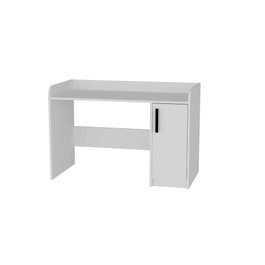 Hanah Home Escritorio de Estudio Blanco Tablero Partículas Melamina 123.6x83x60 cm
