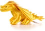 Noble Collection Peluche Andarna Fourth Wing Dorado 36 cm
