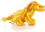 Noble Collection Peluche Andarna Fourth Wing Dorado 36 cm