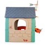 Feber Recycle Eco House FEH26000 - Casita de Juego Infantil Educativa, Plástico Reciclado, para Niños +3 Años