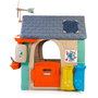 Feber Recycle Eco House FEH26000 - Casita de Juego Infantil Educativa, Plástico Reciclado, para Niños +3 Años