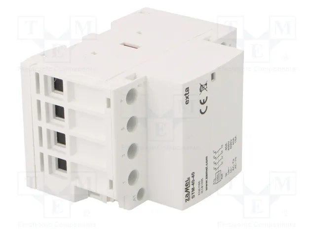 ZAMEL STM-40-40 Contactor de Instalación Modular 40A 230VAC 4-Polar