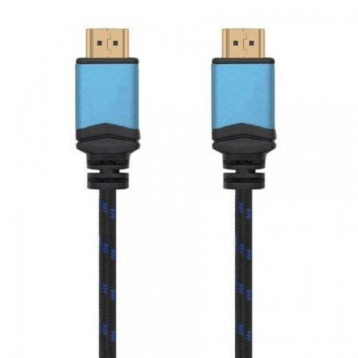 AISENS Cable HDMI V2.0 Premium 4K 2m Negro/Azul A120-0357