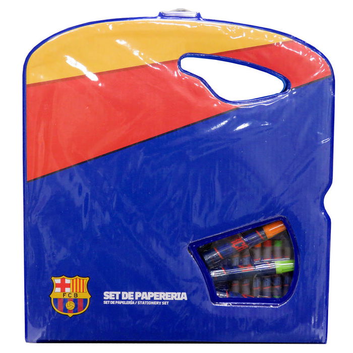 CYP BRANDS Maletín de Dibujo FC Barcelona con 39 Piezas - 316 x 300 x 40 mm