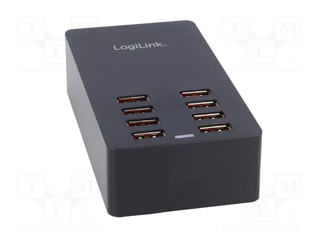 LOGILINK Cargador USB de 5V 8,8A PA0140