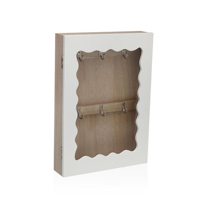 Caja-Joyero Versa Blanco Madera Caja-Joyero Versa Blanco Madera