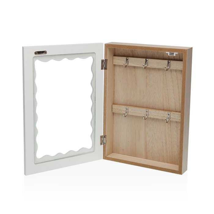 Caja-Joyero Versa Blanco Madera Caja-Joyero Versa Blanco Madera