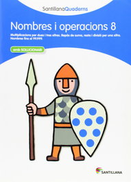 GRUP PROMOTOR, Nombres i operacions, Educación Primaria. Quadern 8