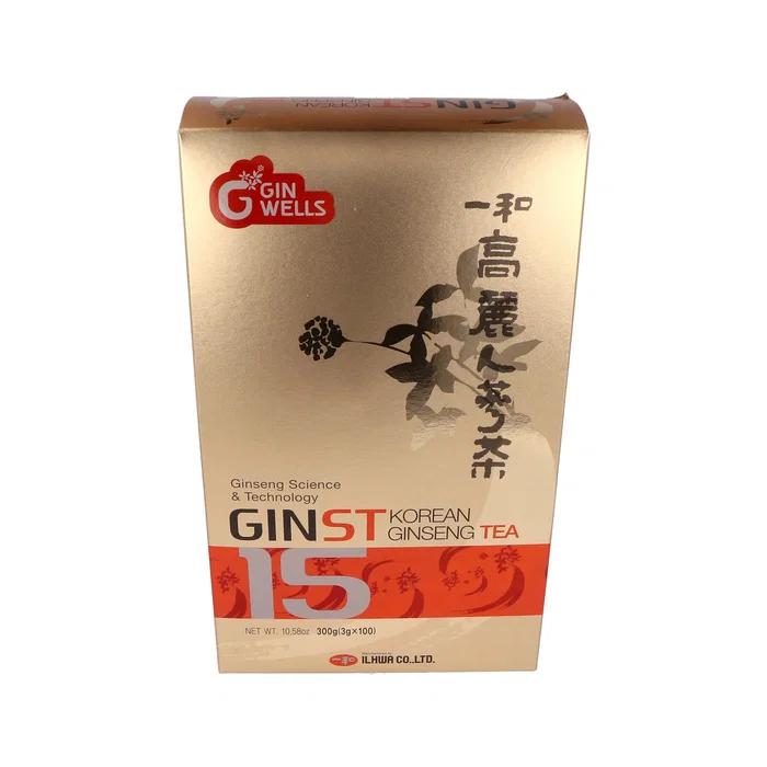 TONGIL Korean Ginseng Tea IL HWA (GINST15) 100 sobres TONGIL Korean Ginseng Tea IL HWA (GINST15) 100 sobres