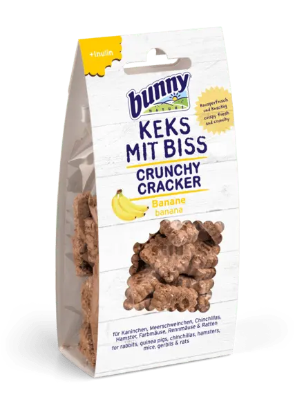 Bunny Nature Crunchy Cracker Platano 6x50 gr