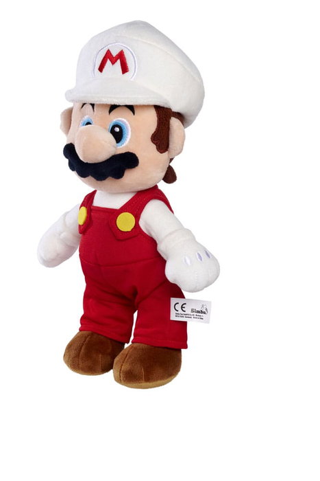 Super Mario Peluche Feuer Mario 30 cm Super Mario Peluche Feuer Mario 30 cm