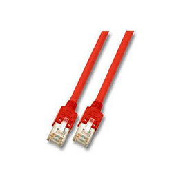 EFB Elektronik Cable de red RJ45 Cat5e SF/UTP 3m Rojo