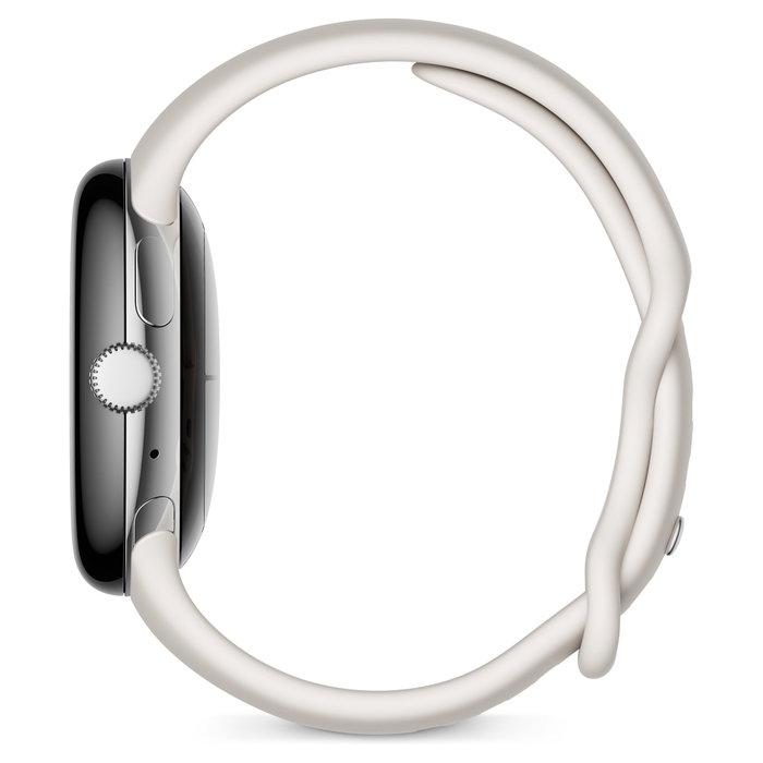 Google Pixel Watch 41mm Polished Silver/Chalk