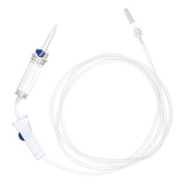 Equipo de infusión Luer Lock con filtro 1ud