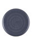 Hermia NON0005 Plato de Servicio 30x30x1 cm Cerámica Gris para Bodas, Fiestas y Uso Diario