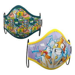 My Other Me Super Zings Mask Premium Higienic Mask-4 10-12 Y