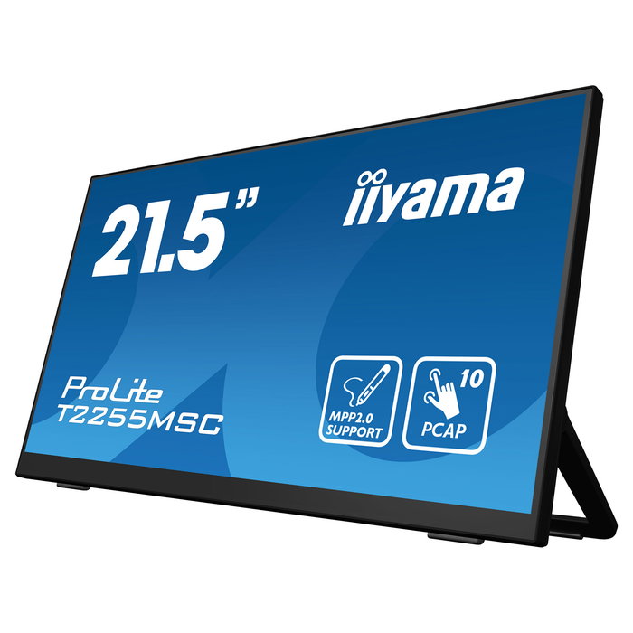 iiyama ProLite T2255MSC-B1 Monitor Táctil 21.5" Full HD IPS 1920x1080 5ms HDMI DisplayPort USB Altavoces Negro