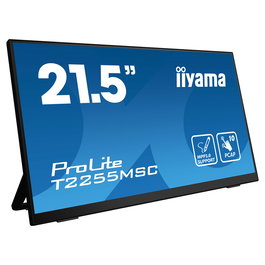 iiyama ProLite T2255MSC-B1 Monitor Táctil 21.5" Full HD IPS 1920x1080 5ms HDMI DisplayPort USB Altavoces Negro