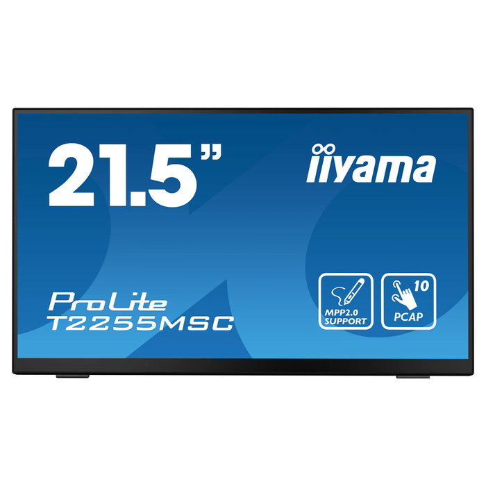 iiyama ProLite T2255MSC-B1 Monitor Táctil 21.5" Full HD IPS 1920x1080 5ms HDMI DisplayPort USB Altavoces Negro