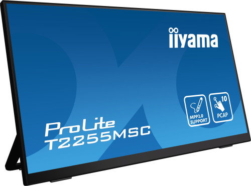iiyama ProLite T2255MSC-B1 Monitor Táctil IPS 21.5" FHD 1920x1080 5ms 60Hz HDMI DisplayPort USB 3.1 Altavoces Negro