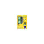 AVERY Zweckform Etiquetas para Carpetas Border Binder, Verde, 38 x 297 mm