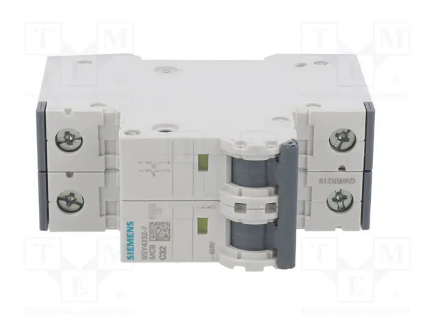SIEMENS 5SY4232-7 Interruptor magnetotérmico 2 polos 32A 10kA SIEMENS 5SY4232-7 Interruptor magnetotérmico 2 polos 32A 10kA