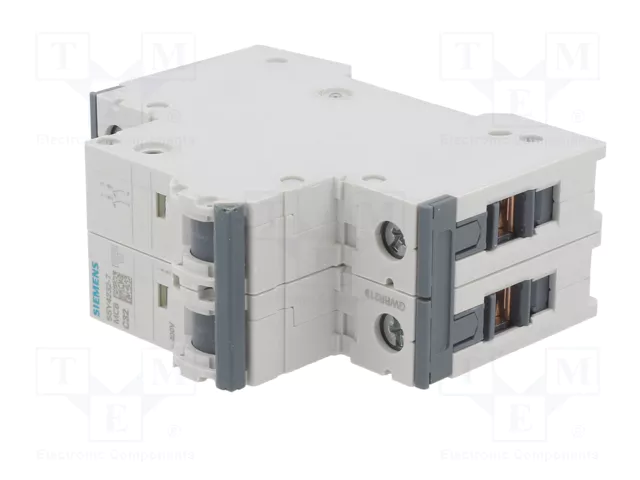 SIEMENS 5SY4232-7 Interruptor magnetotérmico 2 polos 32A 10kA SIEMENS 5SY4232-7 Interruptor magnetotérmico 2 polos 32A 10kA