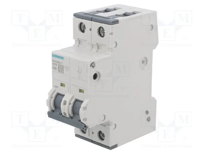 SIEMENS 5SY4232-7 Interruptor magnetotérmico 2 polos 32A 10kA SIEMENS 5SY4232-7 Interruptor magnetotérmico 2 polos 32A 10kA