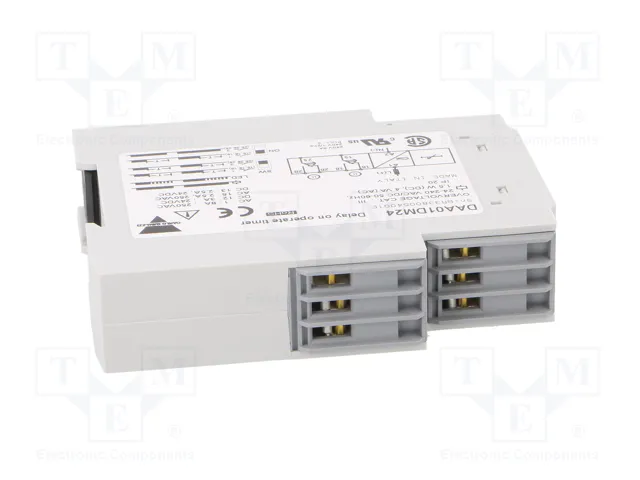 CARLO GAVAZZI DAA01DM24 Relé de tiempo SPDT x2 24-240V