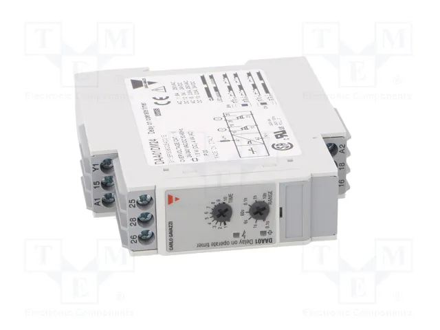 CARLO GAVAZZI DAA01DM24 Relé de tiempo SPDT x2 24-240V