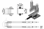 JBC TOOLS Pico Especial 15,6x14,3mm para Pinza Caliente