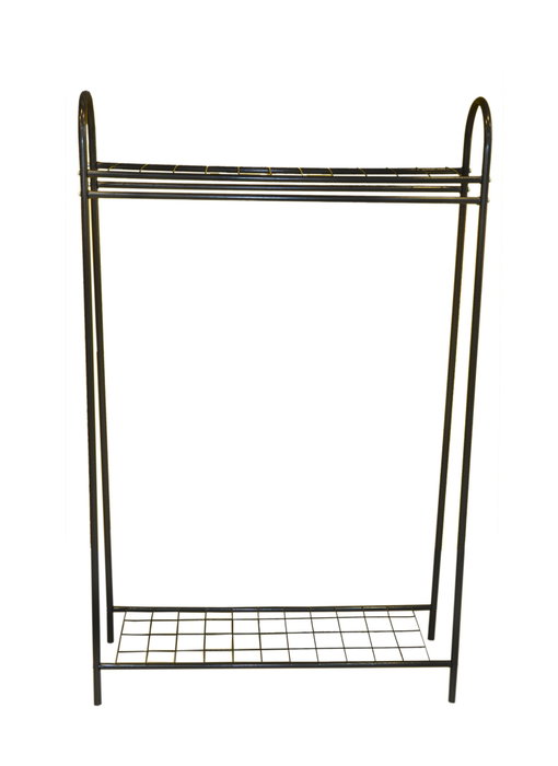 Hanah Home Perchero Negro Metálico 144.5x89x32.5 cm