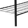 Hanah Home Perchero Negro Metálico 144.5x89x32.5 cm