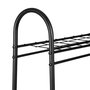 Hanah Home Perchero Negro Metálico 144.5x89x32.5 cm