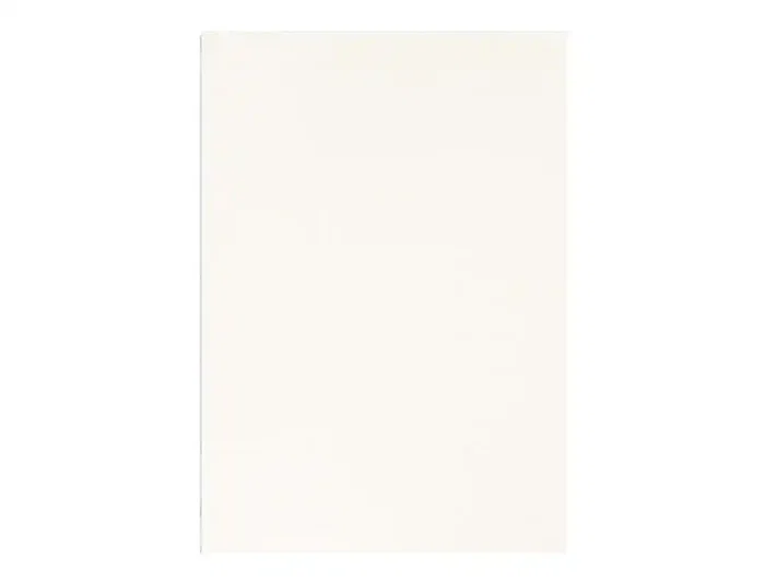 Q-connect Tapas de Encuadernación Cartón Simil Piel Blanco DIN A4 Caja 100 Unidades