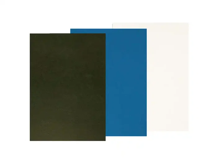 Q-connect Tapas de Encuadernación Cartón Simil Piel Blanco DIN A4 Caja 100 Unidades