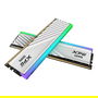 ADATA AX5U6000C3616G-DTLABRWH XPG Lancer Blade RGB Kit de Memoria RAM DDR5 32GB (2x16GB) 6000MHz CL36 Blanco con Intel XMP 3.0 y AMD EXPO