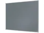 Nobo Tablero de anuncios Essence fieltro gris 1200x900 mm marco aluminio