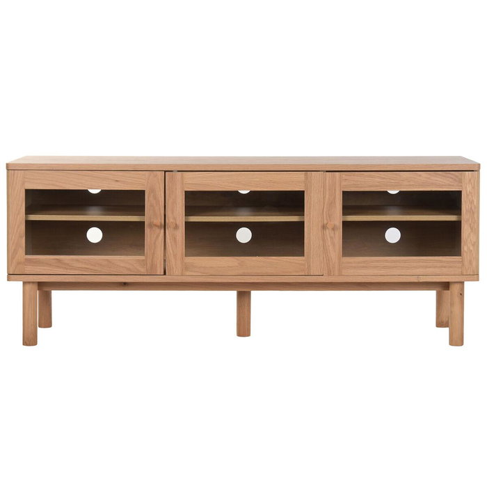 DKD Home Decor Mueble TV Moderno Natural 140 x 40 x 55 cm