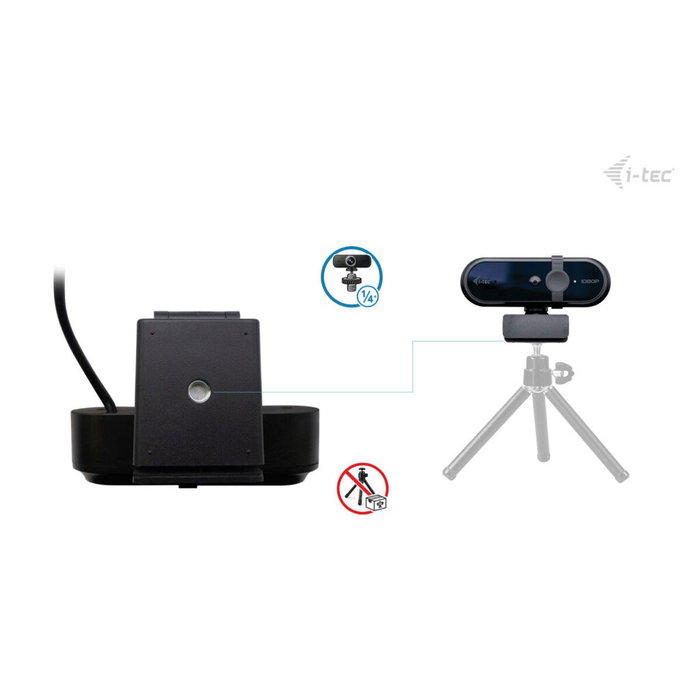 I-Tec SOLOMON 100 Webcam Full HD 1080p